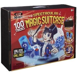 Magic Spectacular Magic Suitcase 100 Tricks Kids Magic Set
